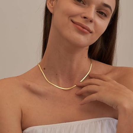 Colier argint placat cu aur Snake [7]