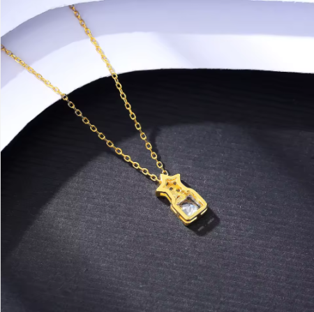 Colier argint placat cu aur Star [1]