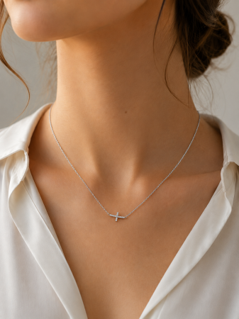 Colier Cross din argint [1]