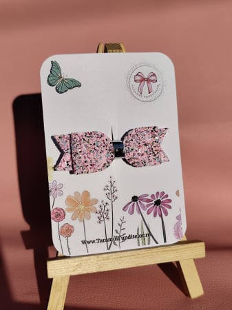 Fundite - Fundita confetii roz argintiu