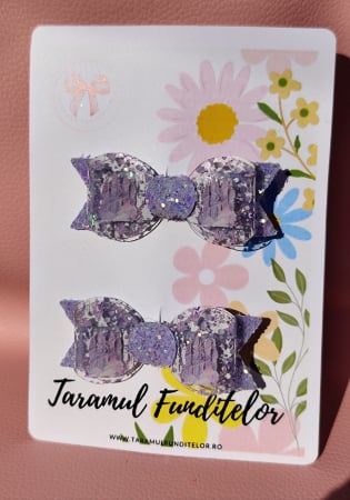 Seturi - Set fundite mov cu castel