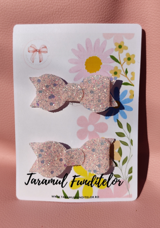 Seturi - Set fundite roz sclipicioase