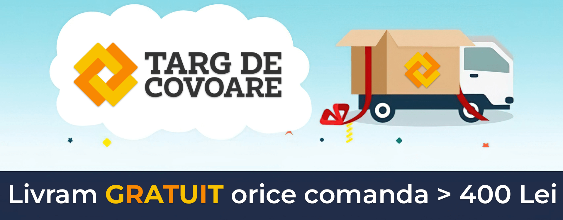 Livrare Gratuita la orice comanda peste 400 Lei