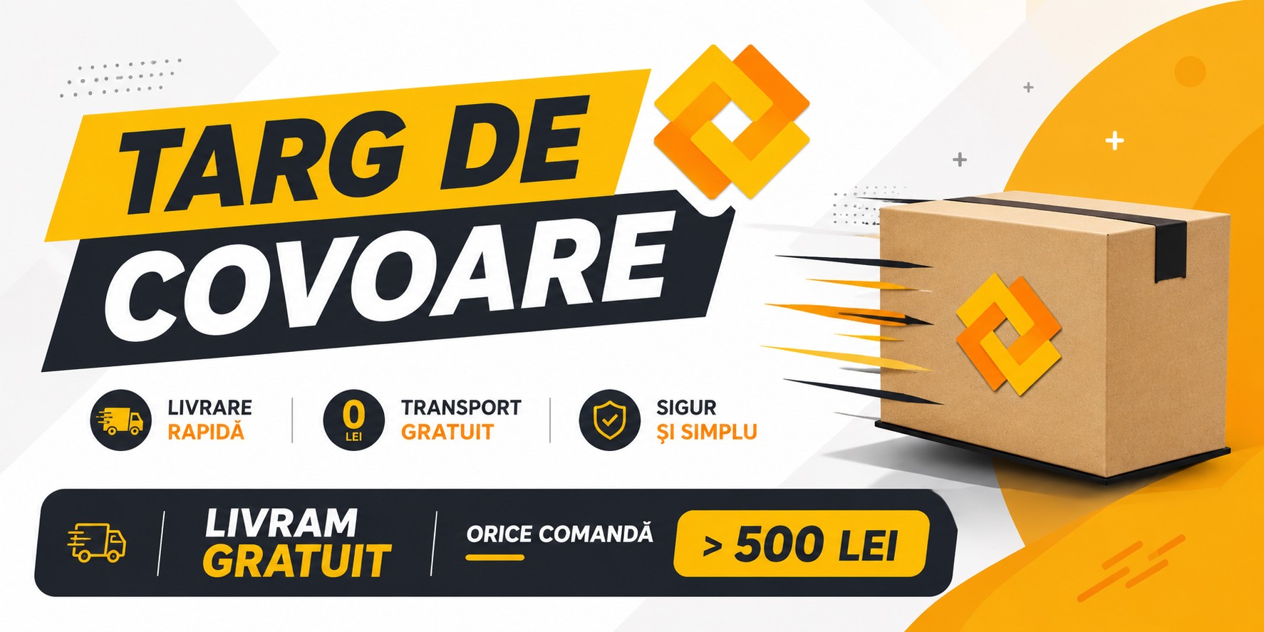 Livrare Gratuita la orice comanda peste 500 Lei