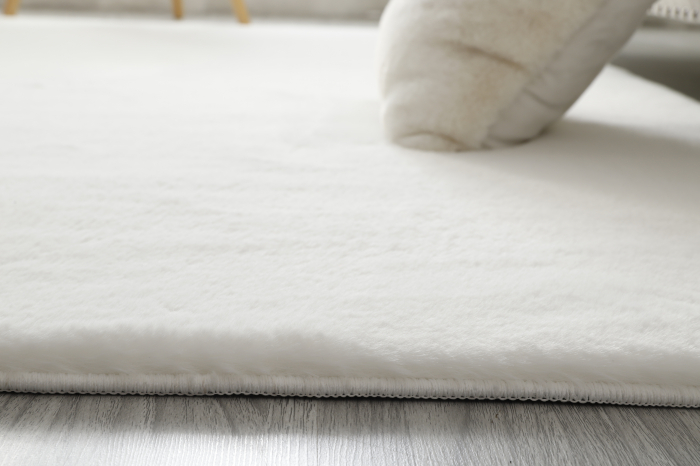 Covor Blanita Living/Dormitor, Model LOP 060, Antiderapant Soft, Alb [2]