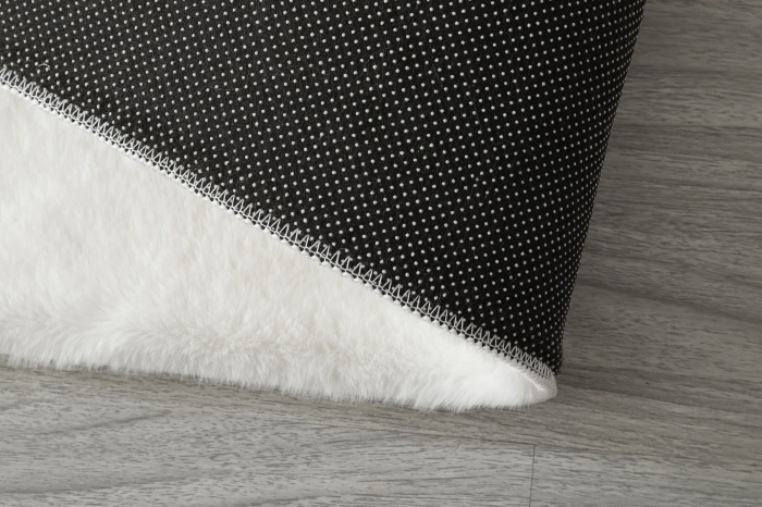 Covor Blanita Living/Dormitor, Model LOP 060, Antiderapant Soft, Alb [3]
