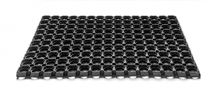Covor Antiderapant Pentru Intrare, Domino, Negru [14]