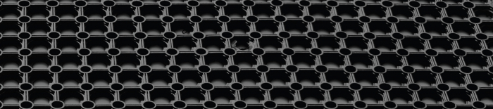 Covor Antiderapant Pentru Intrare, Domino, Negru [10]