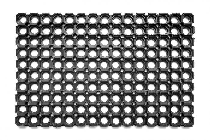 Covor Antiderapant Pentru Intrare, Domino, Negru [11]