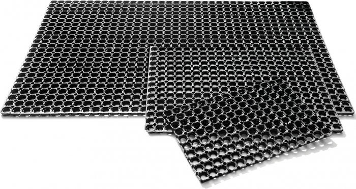 Covor Antiderapant Pentru Intrare, Domino, Negru [4]