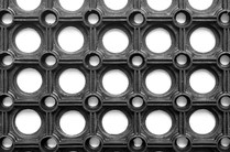Covor Antiderapant Pentru Intrare, Domino, Negru [13]