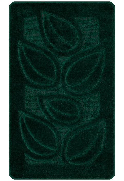 Set 2 Covorase antiderapante de baie, Flora 2536 Verde [7]