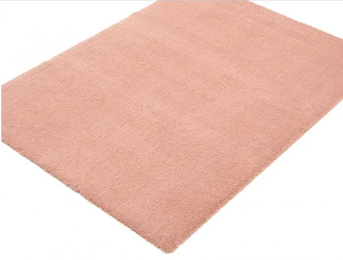 Covor Belgian din Microfibra, Lavabil, Fir moale, Roz Pudrat 71301/200 [2]