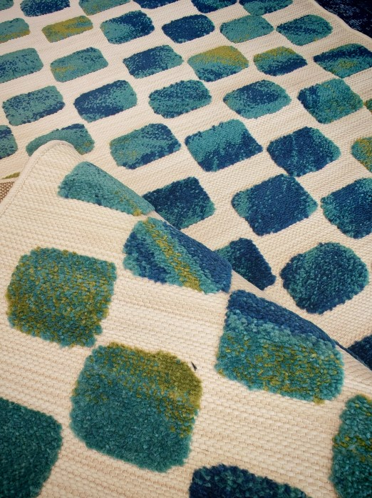 Covor Belgian, Mambo Monaco 23525/350, Crem/Turcoaz, 123x170 cm [5]