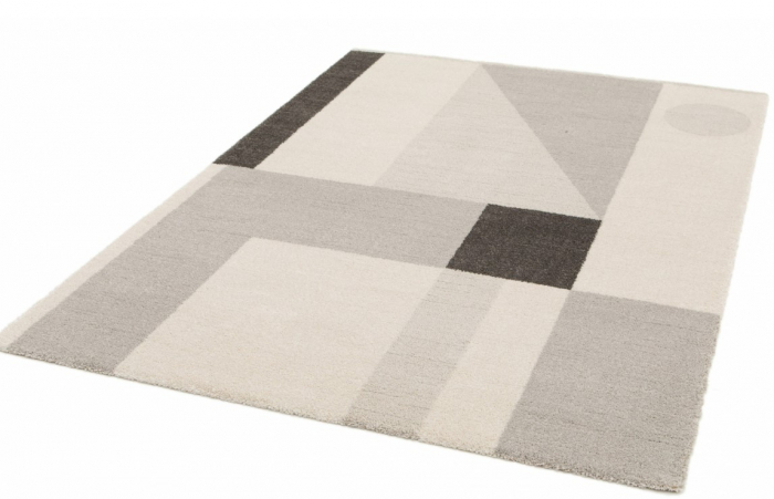 Covor Belgian, Model Miami 68119, Living/Dormitor, Crem/Gri [4]