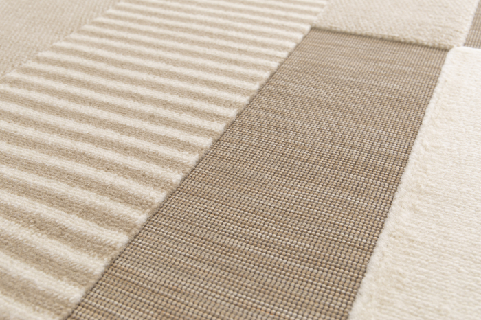 Covor Living/Dormitor, Model Belgian 24501/652, Colectia Rio, Bej [2]