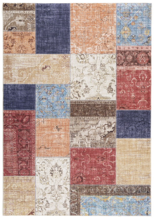 Covor Belgian, Model P0306-999, Colectia Alaska, Multicolor [4]