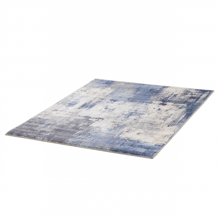 Covor Belgian, Model P0337-709, Colectia Alaska, Albastru [5]