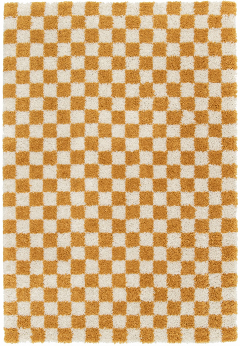 Covor Belgian Pufos, Model 51509/680, Colectia Gent, Galben [6]