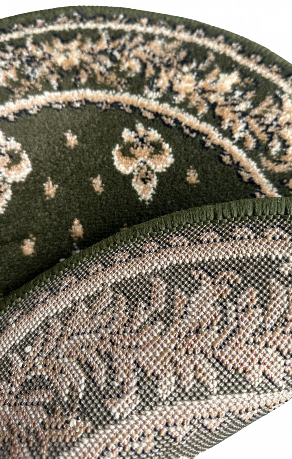 Covor Bisericesc, Model 15033/310, Rotund, Verde [2]