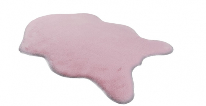 Covor Blanita Living/Dormitor, Soft LOP 020, Roz, Shapes [3]