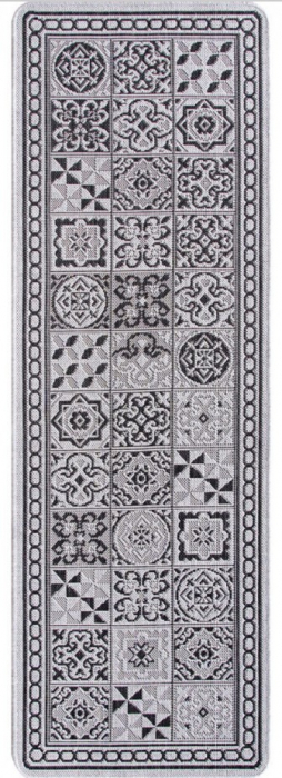 Covor Bucatarie 19632/08, Flex Antiderapant, Gri [1]