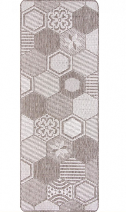 Covor Bucatarie, Flex 19692/111, Crem, Antiderapant [3]
