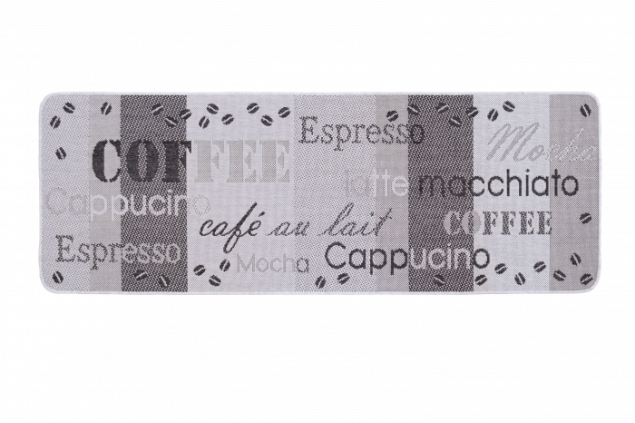 Covor Bucatarie, Model Flex 19052/08, Covor fir plat, Antiderapant, Gri [6]