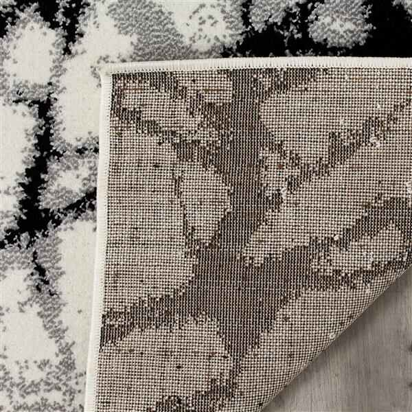 Covor Living/Dormitor Abstract, Model Cappuccino 16102/610, Gri [5]