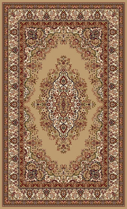 Model Lotos 1524, Covor Dreptunghiular, Bej/Maro [2]