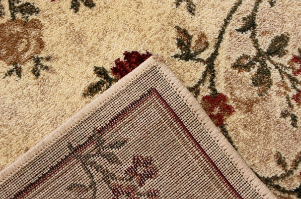 Covor Clasic Lotos 551/100 Crem-Bej, Model Floral [5]