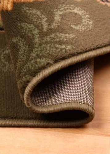 Covor Sufragerie, Model Coloane 532/310, Dreptunghiular, Verde [3]