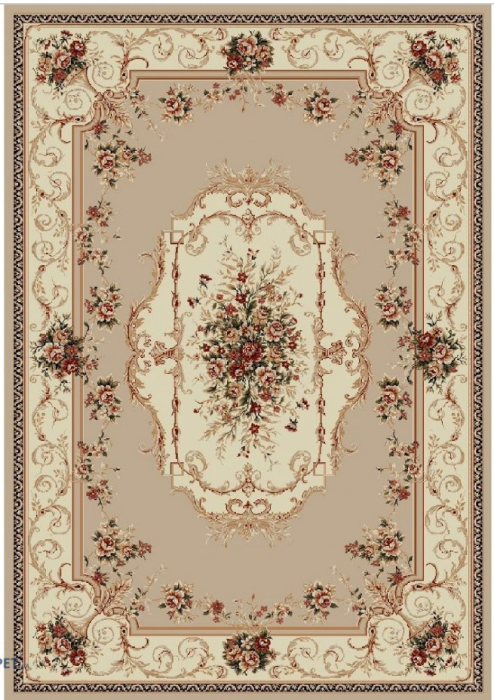 Covor Clasic, Model 507/100 Dreptunghiular, Crem [2]