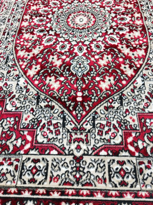Covor Clasic Queen 01517,  Model Oriental, Rosu [3]