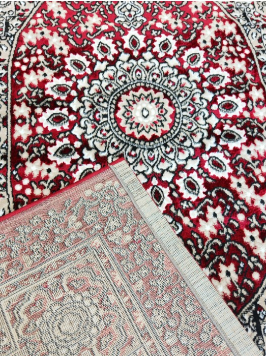 Covor Clasic Queen 01517,  Model Oriental, Rosu [5]