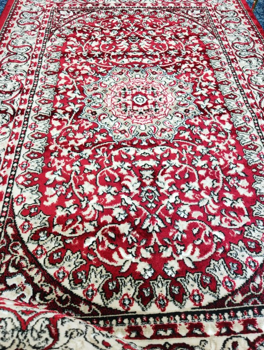 Covor Clasic Queen 07288,  Model Oriental, Rosu [7]