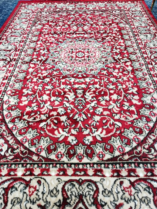 Covor Clasic Queen 07288,  Model Oriental, Rosu [5]