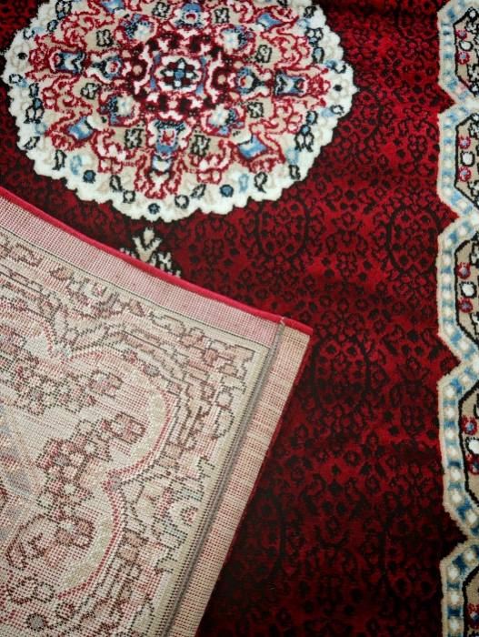 Covor Clasic Queen 12165,  Model Oriental, Rosu [3]
