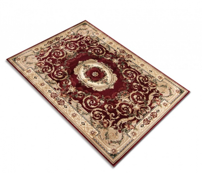 Covor Clasic Sufragerie/Dormitor, Model Lotos 15002/210, Crem/Grena [5]