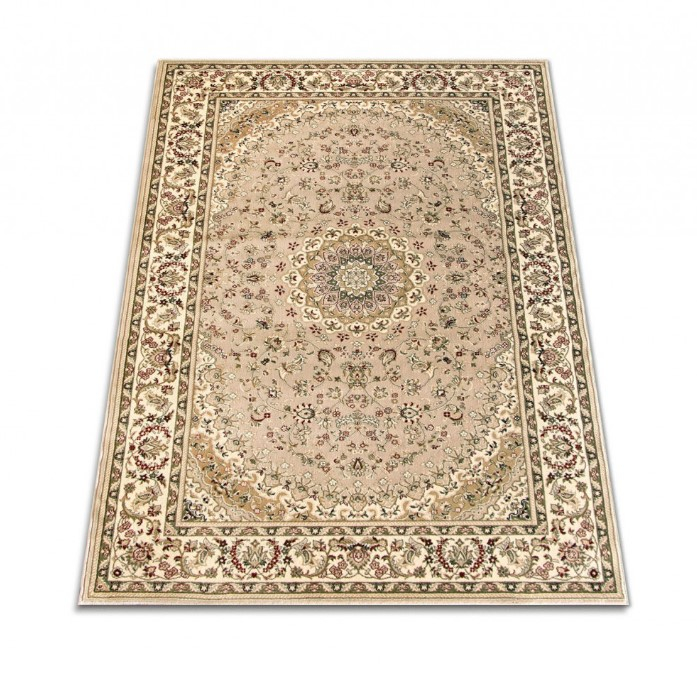 Covor Clasic Sufragerie/Dormitor, Model Lotos 1555/110, Crem/Bej [2]