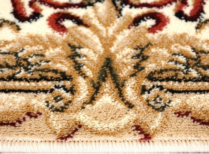 Covor Clasic Sufragerie/Dormitor, Model Lotos 574/100, Crem/Bej [6]