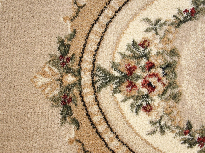 Covor Clasic Sufragerie/Dormitor, Model Lotos 15002/110, Crem/Bej [4]