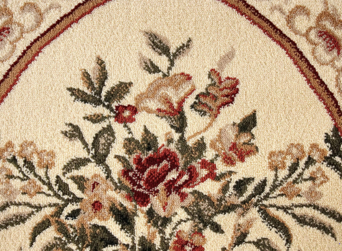 Covor Clasic Sufragerie/Dormitor, Model Lotos 1557/110, Crem/Bej [5]