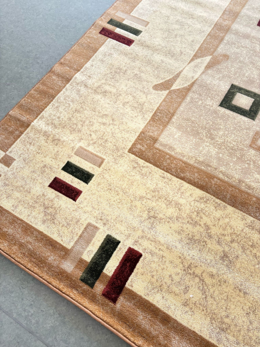 Covor Clasic Sufragerie/Dormitor, Model Lotos 579/110, Crem/Bej [9]