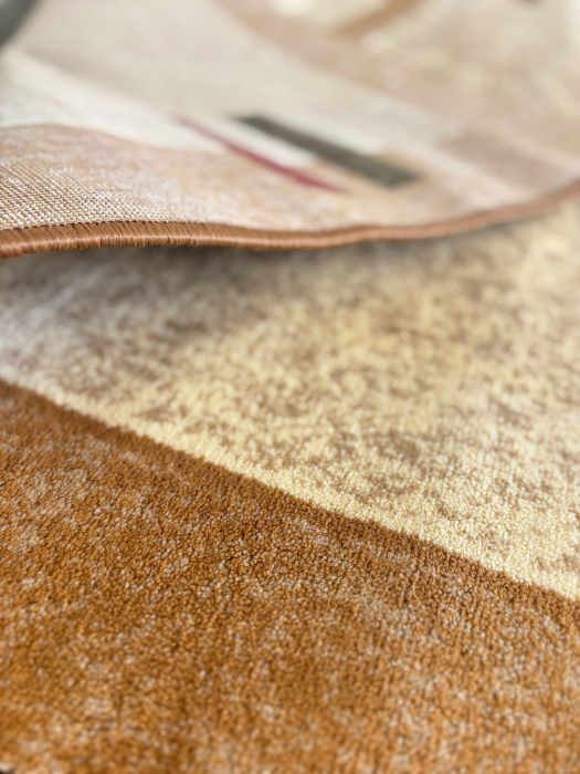 Covor Clasic Sufragerie/Dormitor, Model Lotos 579/110, Crem/Bej [12]