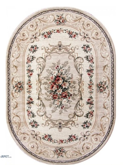 Covor Clasic Sufragerie, Model 535/106, Covor Living/Dormitor, Crem/Bej [3]
