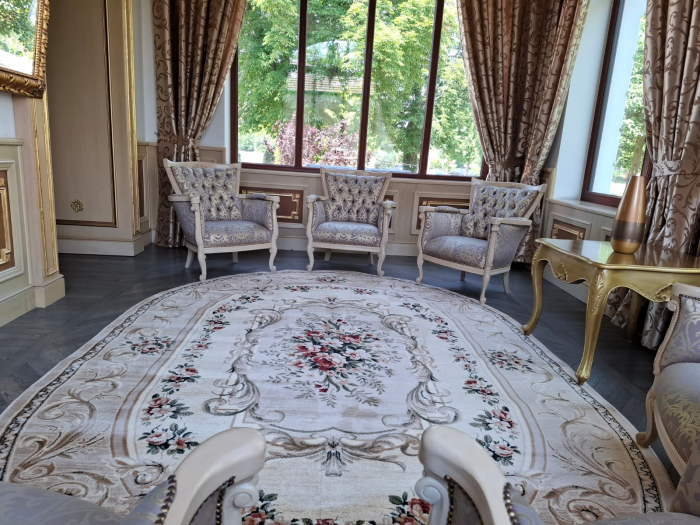 Covor Clasic Sufragerie, Model 535/106, Covor Living/Dormitor, Crem/Bej [3]