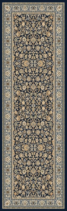 Covor Clasic Sufragerie, Model Kasmar 8746/334, Albastru [10]