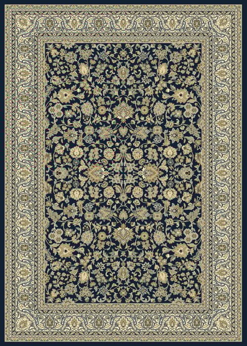 Covor Clasic Sufragerie, Model Kasmar 8746/334, Albastru [11]