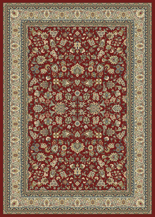 Covor Clasic Sufragerie, Model Kasmar 8746/014, Rosu [8]